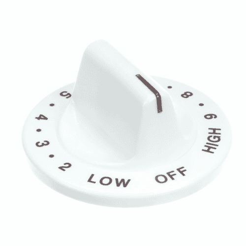 Whirlpool Part# WP7737P029-60 Switch Knob (OEM) White