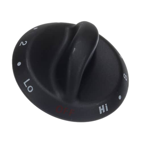 Jenn-Air Cooktop Surface Burner Knob (Black) JED8345ADW14
