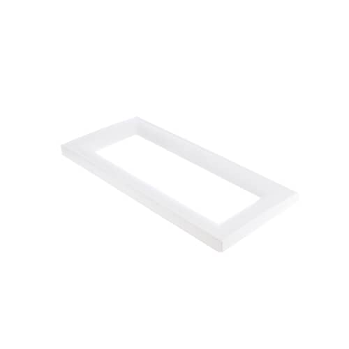 Kenmore Microwave Outer Door Panel/Frame (white) 665.60612000