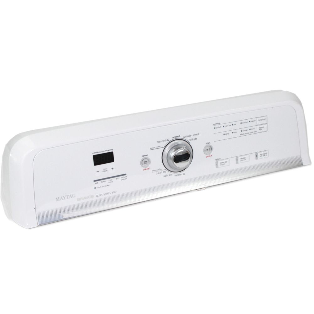 Whirlpool Part# WPW10110298 Control Panel Assembly (OEM) White