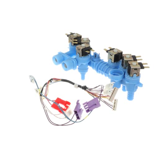 Whirlpool Washing Machine Washer Dispenser Water Inlet Valve Kit WTW6600SW0