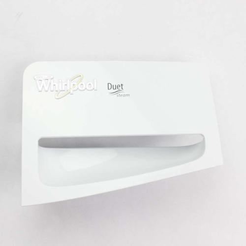 Whirlpool WFW94HEAW0 Dispenser Drawer Handle (White) Genuine OEM