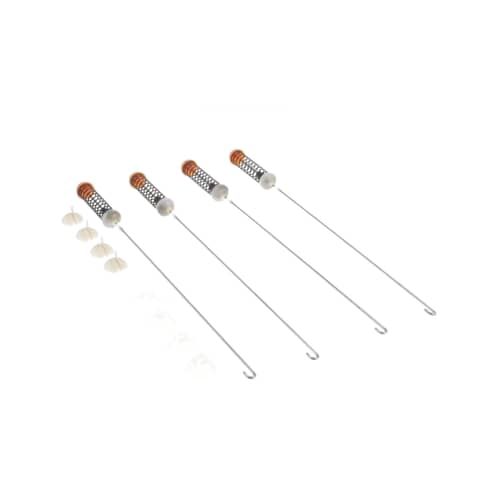 Whirlpool WTW5840BW0 Suspension Rod Kit (Set of 4) Genuine OEM