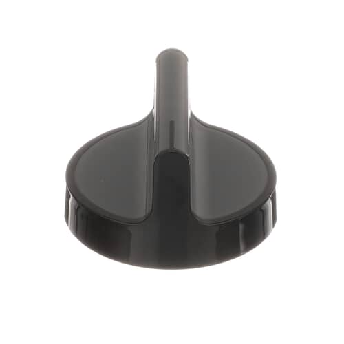Whirlpool Part# W10826855 Burner Knob (Black) (OEM)