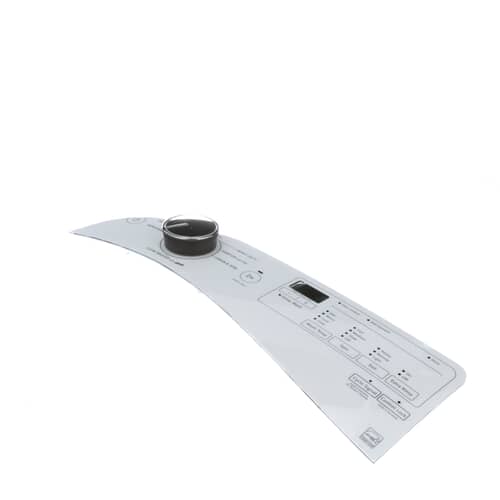 Whirlpool Washing Machine User Interface Control Board Overlay Panel WFW75HEFW0