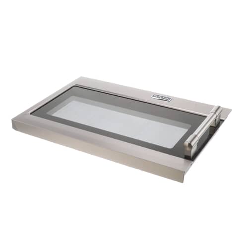 Whirlpool Microwave Door Assembly - Stainless W11037847