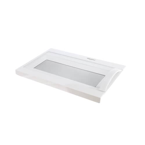 Whirlpool Microwave Door Assembly - White W11247220