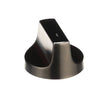 Whirlpool Range Stainless Steel Control Knob - W11517331