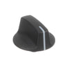 Whirlpool Part# WP3191328 Burner Control Knob (OEM) Black