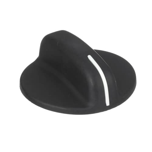 Whirlpool Part# WP3196231 Burner Knob (Black) (OEM)