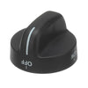 Whirlpool Part# WP8273103 Cooktop Control Knob (OEM) Black