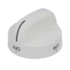 Whirlpool Part# WP8273106 Burner Control Knob (OEM) Bisque