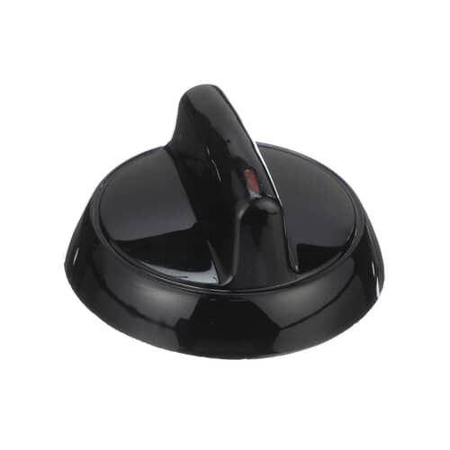 Whirlpool Part# WP98006100 Surface Burner Knob (Black) (OEM)