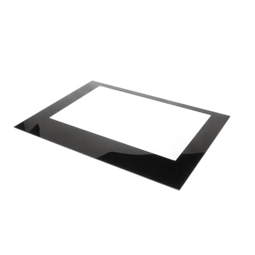 Whirlpool Part# WPW10333988 Outer Door Glass (OEM) Black