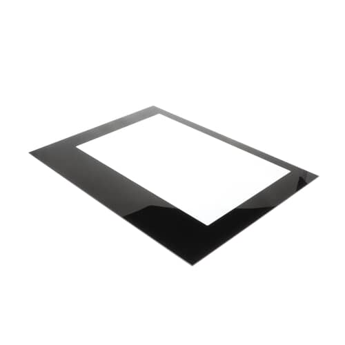 Whirlpool Part# WPW10333988 Outer Door Glass (OEM) Black