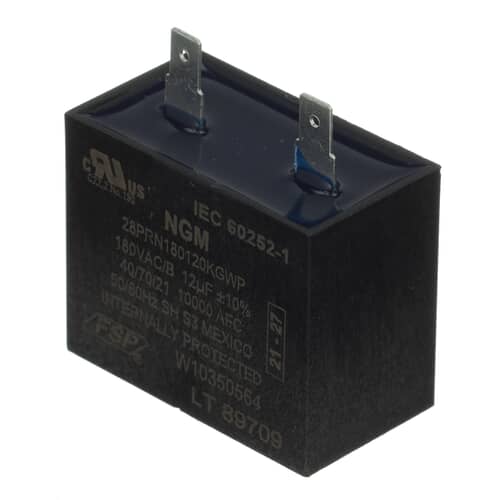 Whirlpool Refrigerator Run Capacitor (Black) WRS325FDAM02