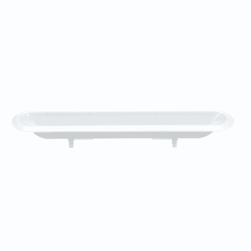 GE Part# WR12X34565 White Pocket Handle - Genuine OEM