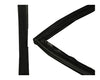 GE Part# WR24X10209 Door Gasket (OEM) Black