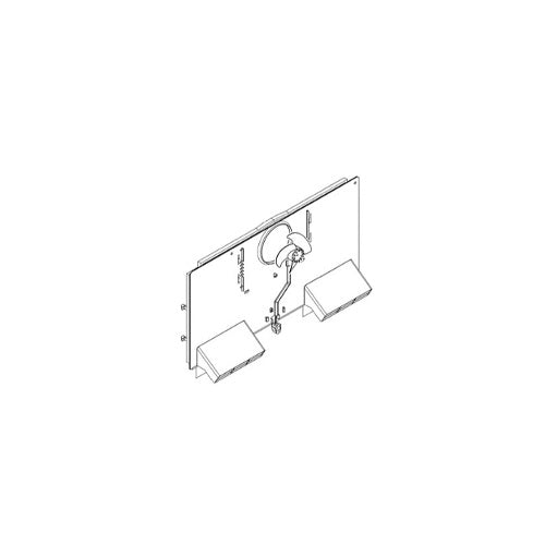 Ge Evaporator Cover And Fan - WR49X40248