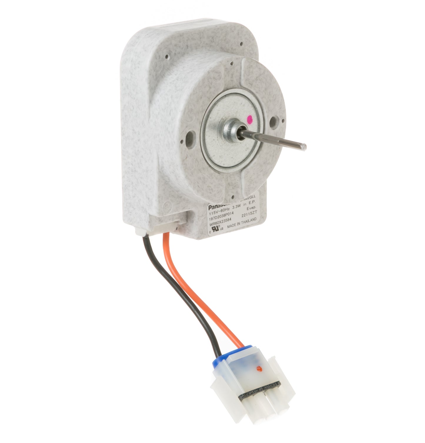 GE Refrigerator Evaporator Fan Motor GIE16GSHHRSS