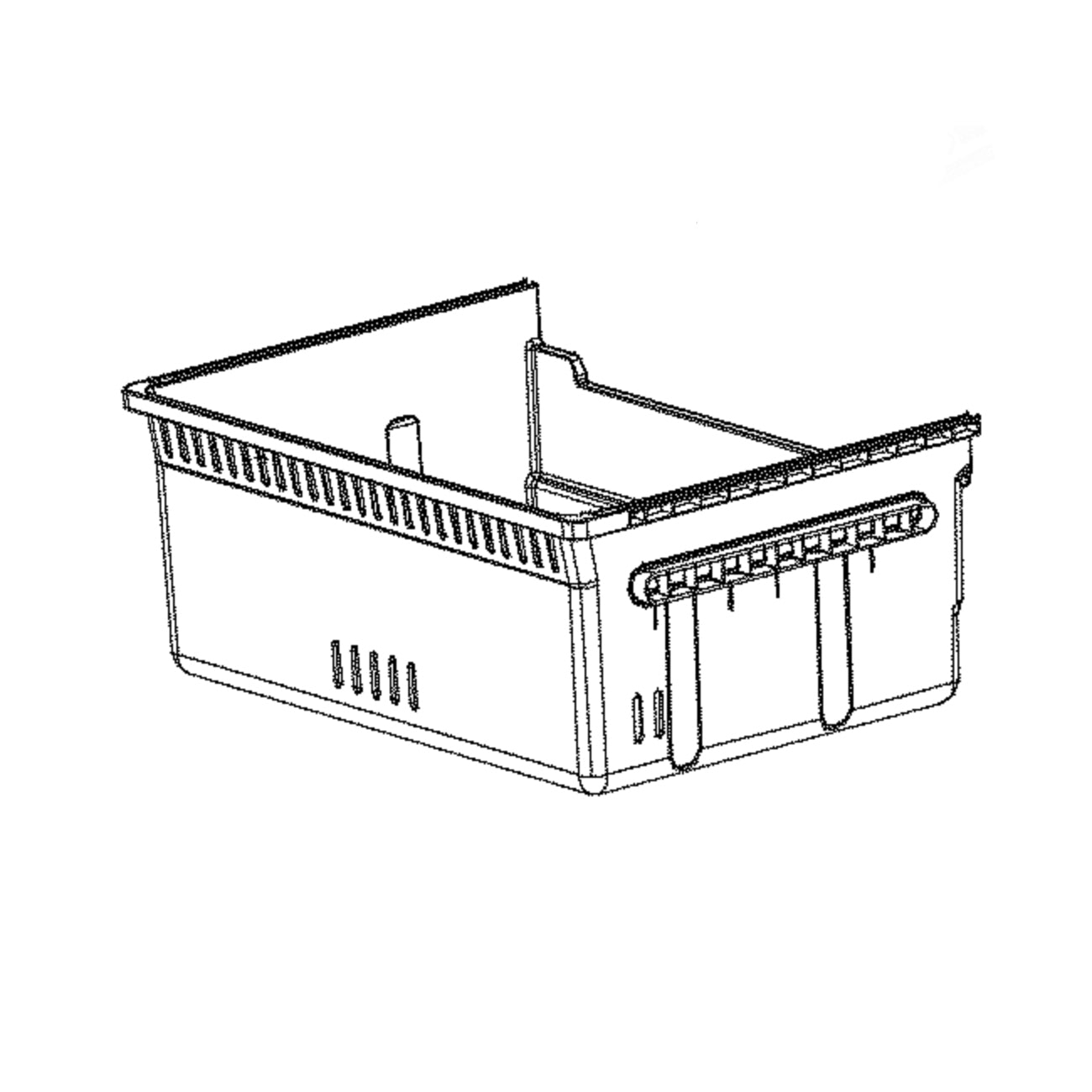 Ge Freezer Compartment Upper Draw - WR71X28499