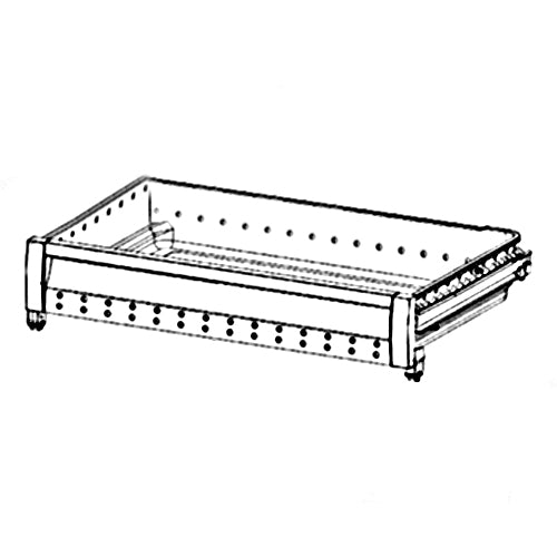 Ge White Freezer Lower Basket Sli - WR72X39425