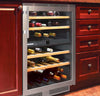 Liebherr WU4000 24 Inch Built-In Dual Zone Wine Cooler with 40 Bottle Capacity