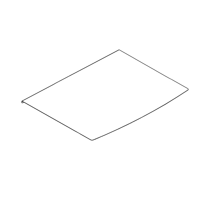 Fisher and Paykel Part# WW03L00155 Metal Cover - Genuine OEM