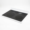 Whirlpool Part# W10651914 Cooktop with White Trim (OEM)