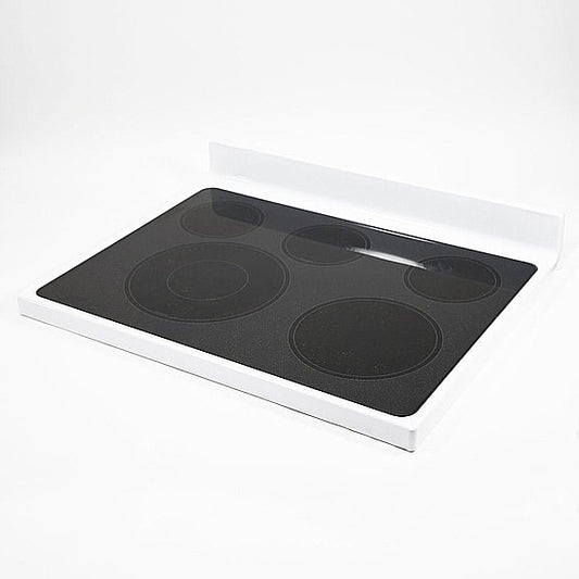 Whirlpool Part# W10651914 Cooktop with White Trim (OEM)