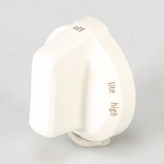 Whirlpool Part# W11194991 Surface Burner Knob (OEM) Bisque