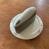 Whirlpool Part# 7733P418-60 Surface Burner Knob (OEM) White