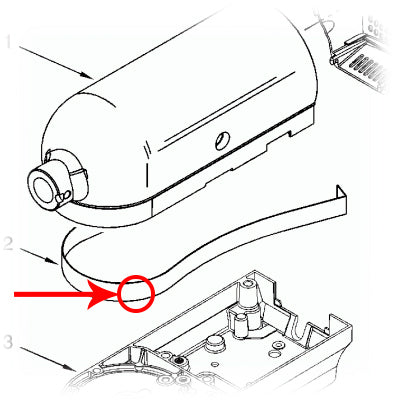 Whirlpool Part# W10190238 Trim Band (OEM)