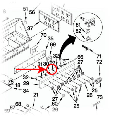 Whirlpool Part# W10244949 Main Valve (OEM)