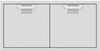 Hestan AEAD42 42 Inch Double Access Doors with Adjustable Door Alignment