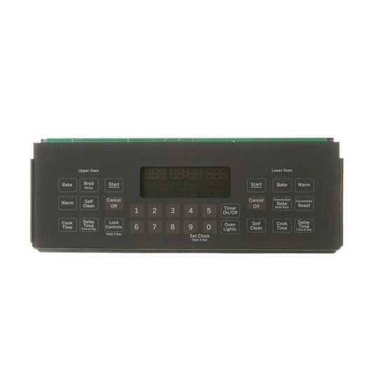 GE Range Glass Touchpad Control Panel Assembly - WB27X21183