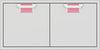 Hestan AEAD42PK 42 Inch Double Access Doors with Adjustable Door Alignment - Pink
