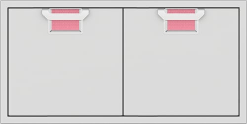 Hestan AEAD42PK 42 Inch Double Access Doors with Adjustable Door Alignment - Pink