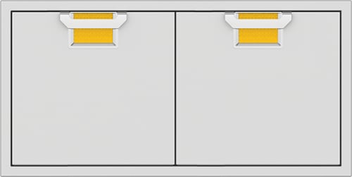 Hestan AEAD42YW 42 Inch Double Access Doors with Adjustable Door Alignment - Yellow