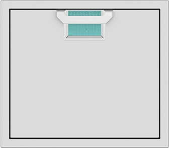 Hestan AEADL24TQ 24 Inch Single Access Door with Left Hinge - Turquoise