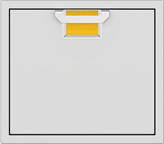 Hestan AEADL24YW 24 Inch Single Access Door with Left Hinge - Yellow