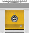 Hestan AEB121NGYW 12 Inch Built-In Single Side Burner with 20,000 BTU - Yellow