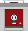 Hestan AGB121LPRD 12 Inch Side Burner with 20,000 BTU for Hestan Built-In Grills - Red