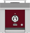Hestan AGB121LPBG 12 Inch Side Burner with 20,000 BTU for Hestan Built-In Grills - Burgundy
