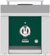 Hestan AGB121NGGR 12 Inch Side Burner with 20,000 BTU for Hestan Built-In Grills - Green