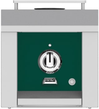 Hestan AGB121NGGR 12 Inch Side Burner with 20,000 BTU for Hestan Built-In Grills - Green