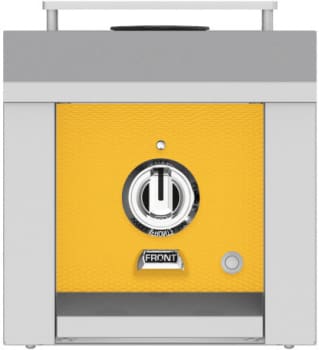 Hestan AGB121NGYW 12 Inch Side Burner with 20,000 BTU for Hestan Built-In Grills - Yellow