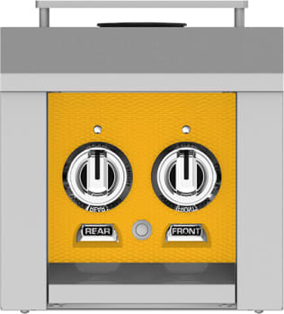 Hestan AGB122LPYW 12 Inch Side Burner with 20,000 BTU for Hestan Built-In Grills - Yellow