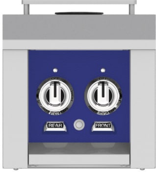 Hestan AGB122NGBU 12 Inch Side Burner with 20,000 BTU for Hestan Built-In Grills - Blue