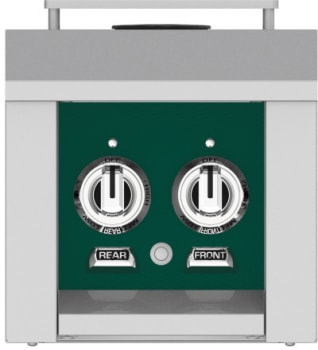 Hestan AGB122NGGR 12 Inch Side Burner with 20,000 BTU for Hestan Built-In Grills - Green